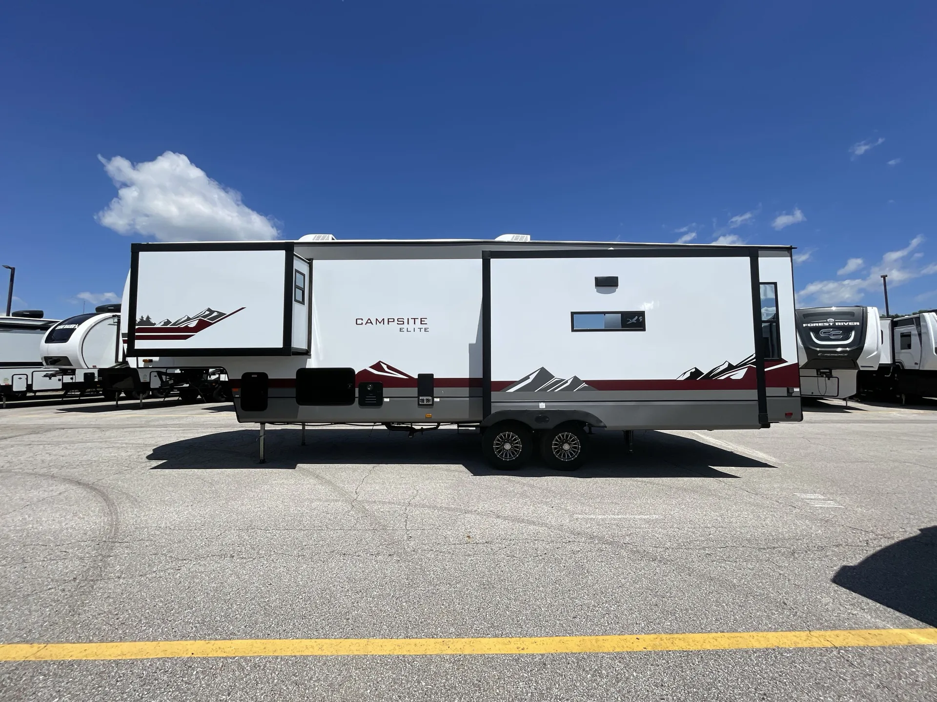 2026 Forest River Campsite Elite 32BAM — off campside