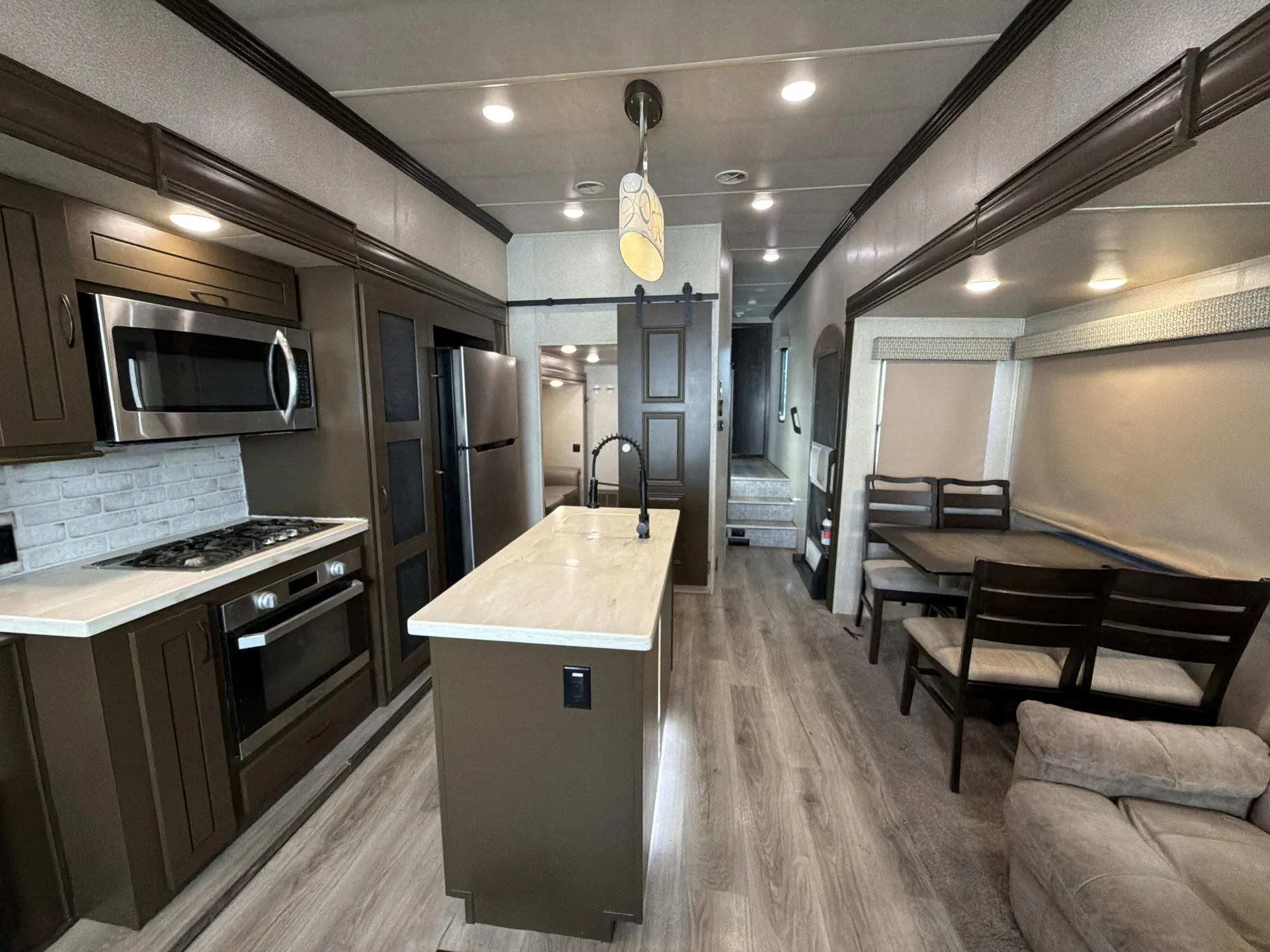 2019 Forest River Cedar Creek Silverback 37MBH — living area main