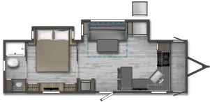 Winnebago Minnie 2730FK floor plan