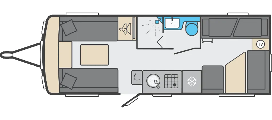 Swift Challenger 590 floor plan
