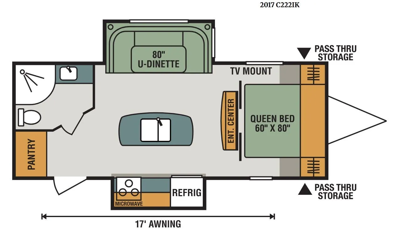 K-Z Connect C222IK floor plan