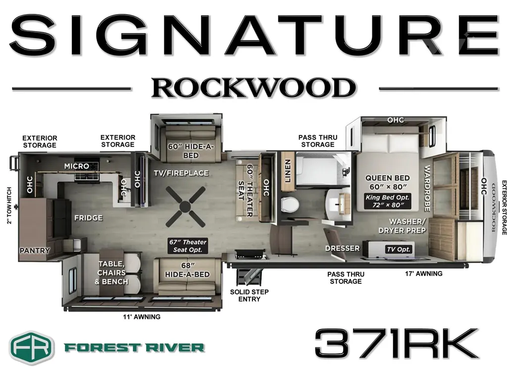 2026 Forest River Rockwood Signature 371RK, Photos photo 25