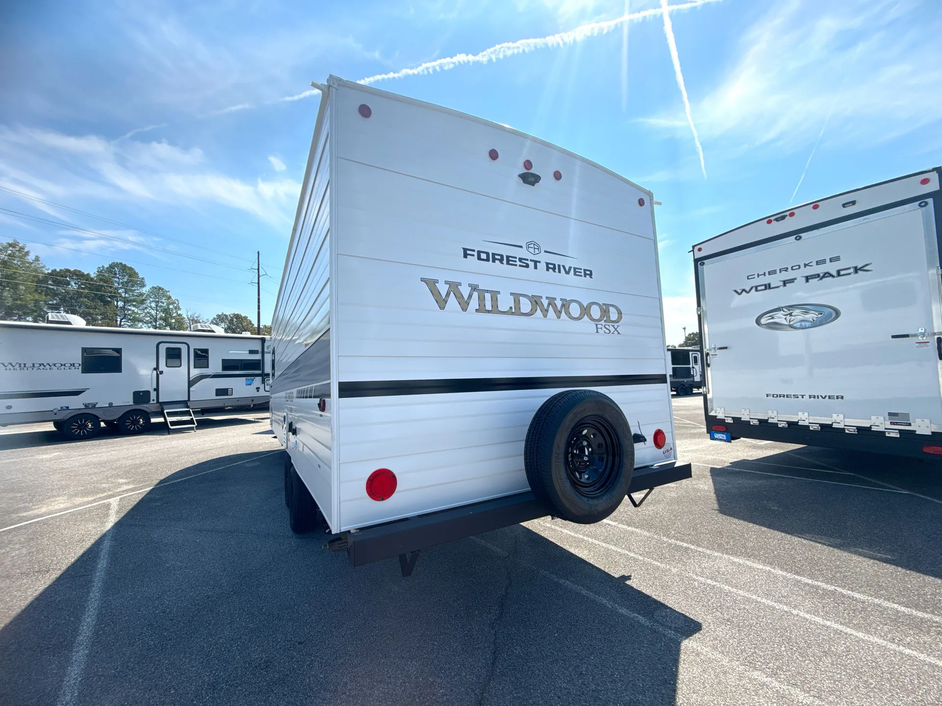 2027 Forest River Wildwood FSX 260BHLE — backside