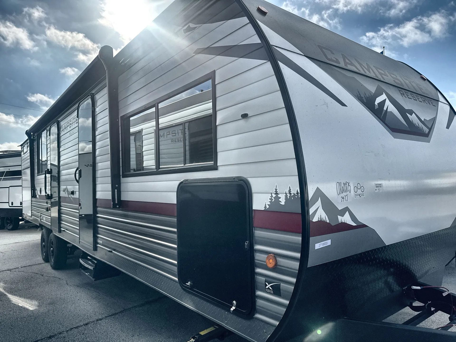 2027 Forest River Campsite Reserve 29TJ — campside