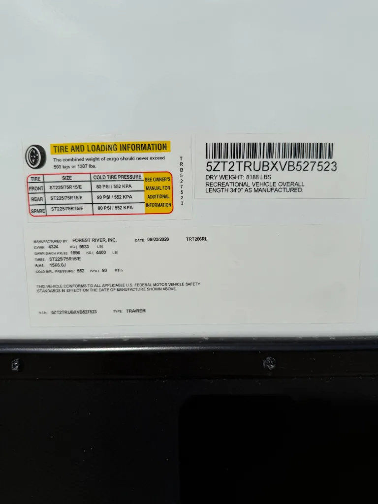 2027 Forest River Tracer 286RL, Photos photo 62