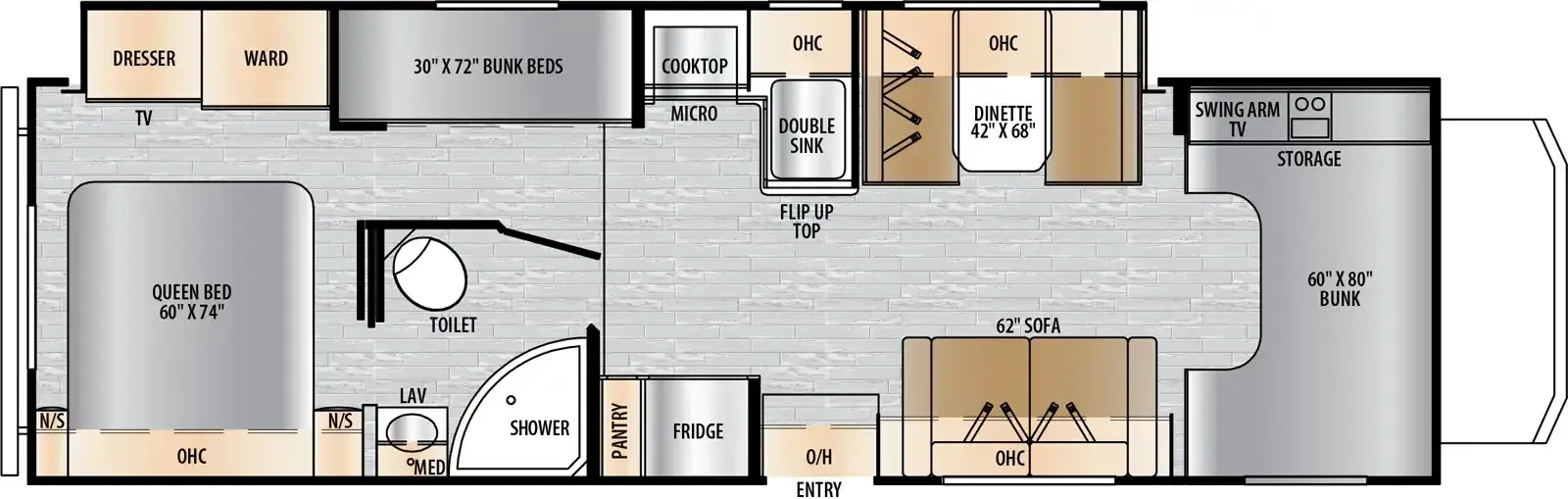 East to West College Avenue 3101FB floor plan