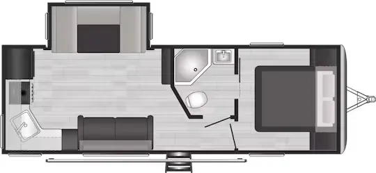 Keystone Springdale 242RKWE floor plan
