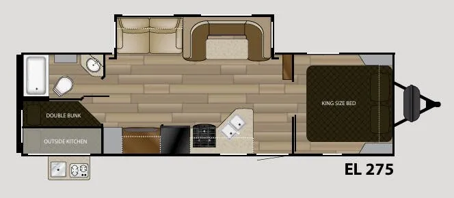 Cruiser RV Embrace 275 floor plan