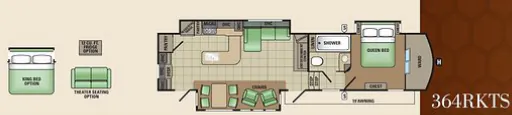 Starcraft Solstice 364RKTS floor plan
