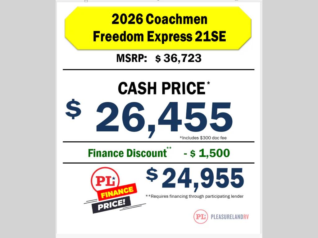 2026 Coachmen Freedom Express Select 21SE, Photos photo 3