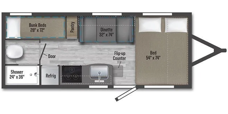 2023 Winnebago Micro Minnie 1800BH - Photo 3