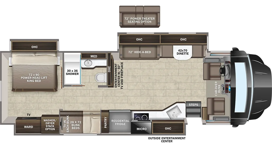 Entegra Coach Accolade XL 37L floor plan