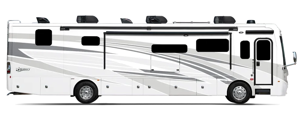 Fleetwood Discovery 38W exterior