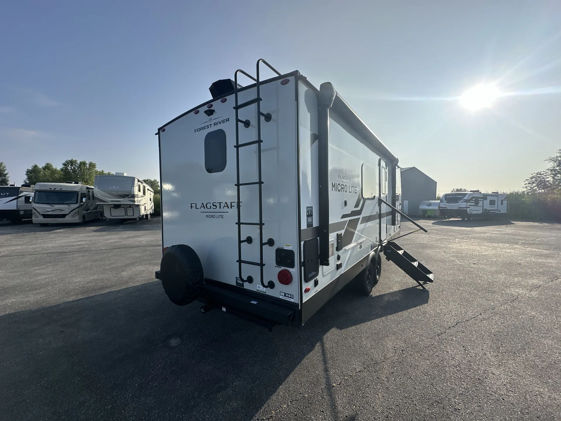 2027 Forest River Flagstaff Micro Lite 25MBR — backside