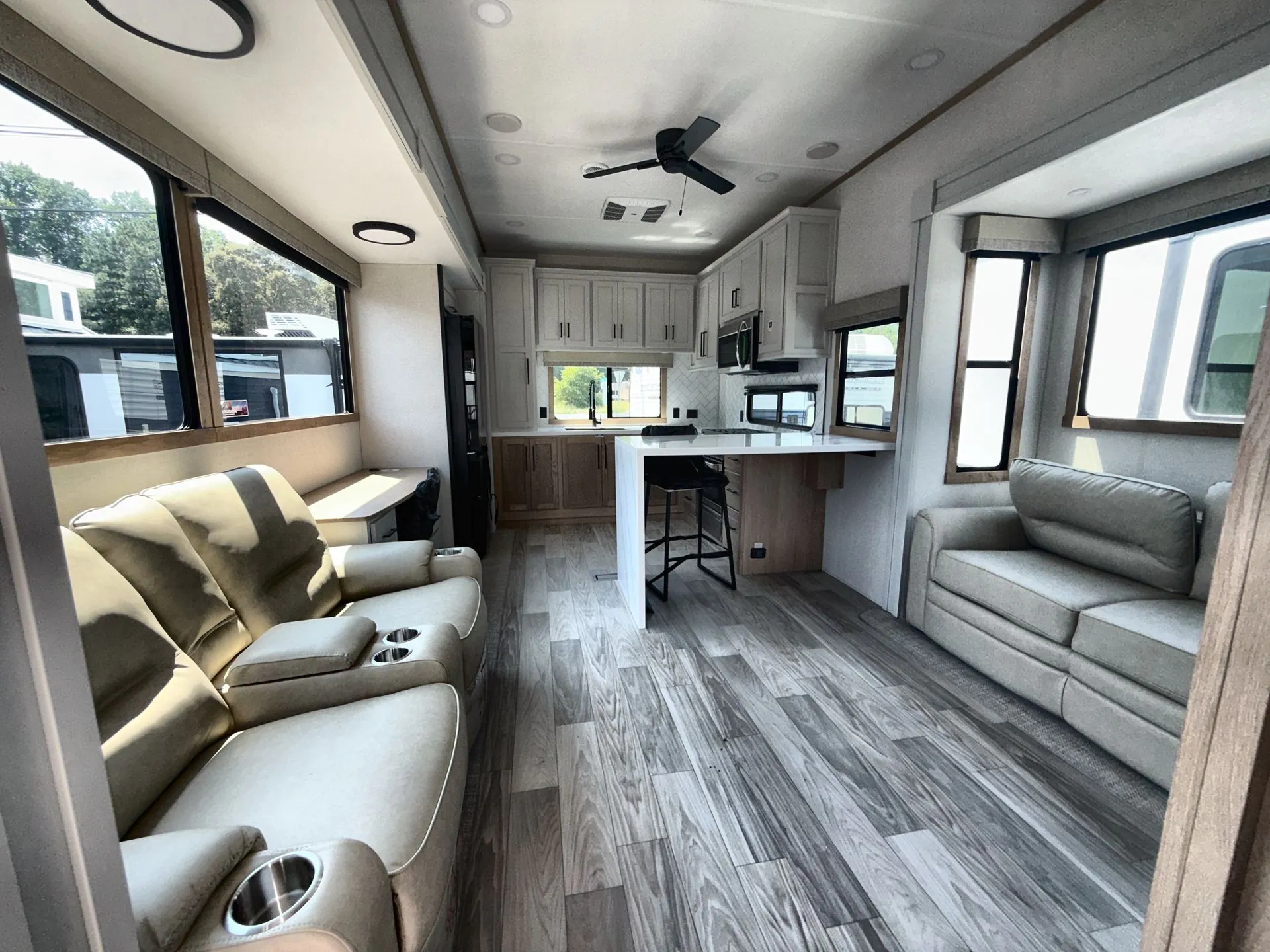 2026 Forest River Sandpiper Destination 396RKLR — living area main