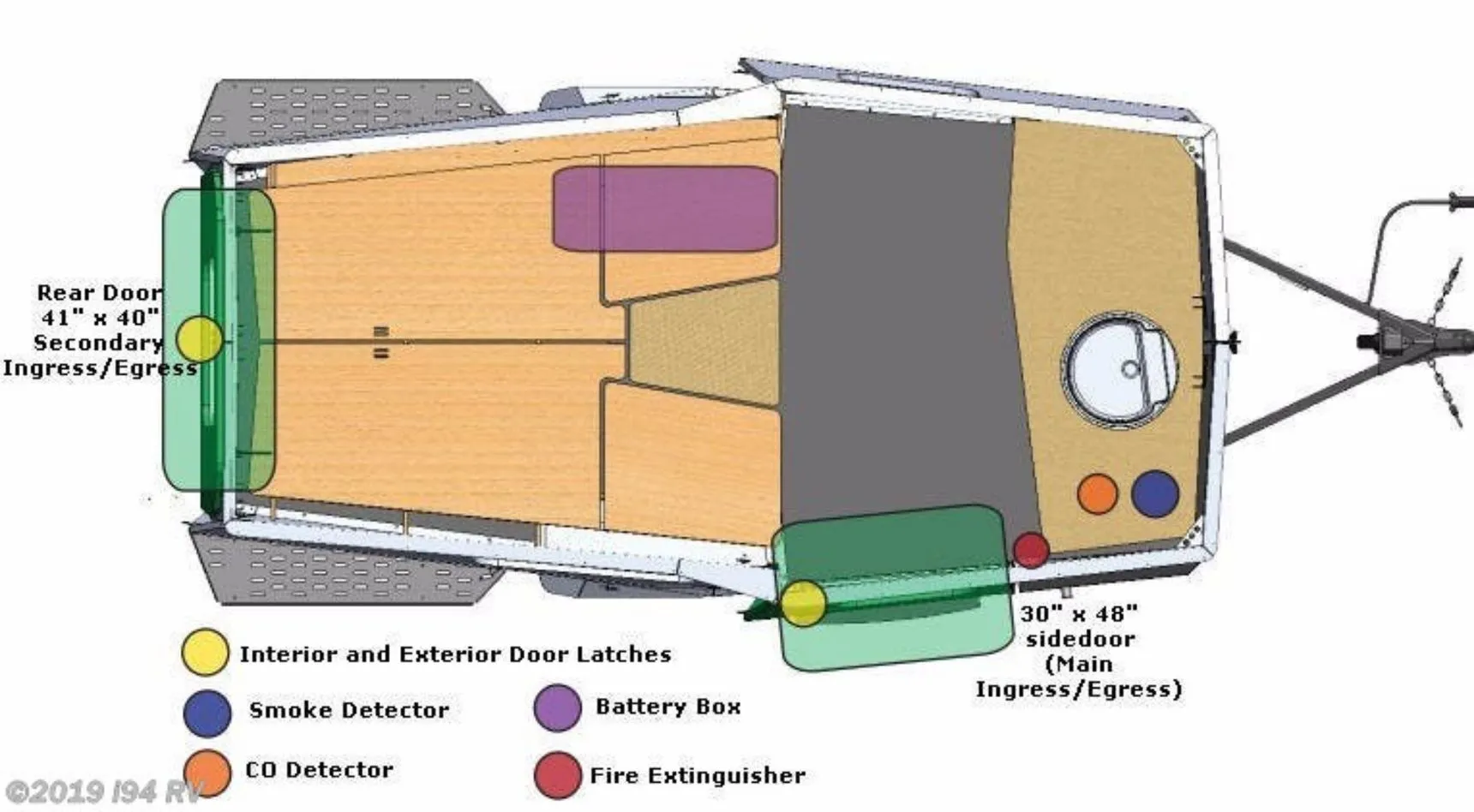 2014 Taxa TAXA CRICKET - Floor plan