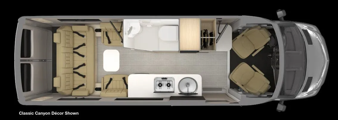 Airstream Interstate 24 24 BASE floor plan