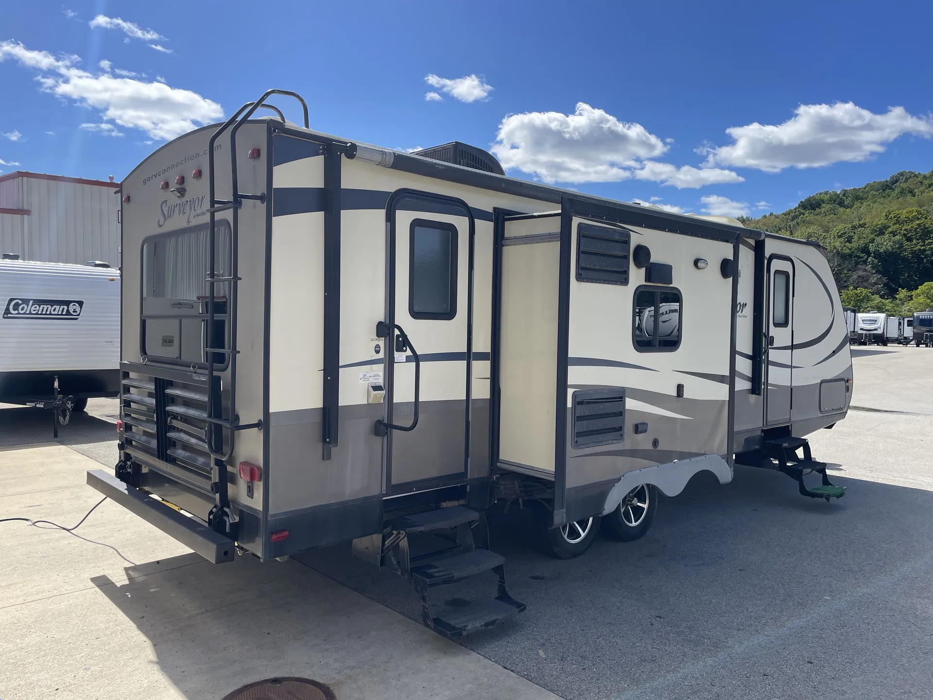 2017 Forest River Surveyor 265RLDS — campside