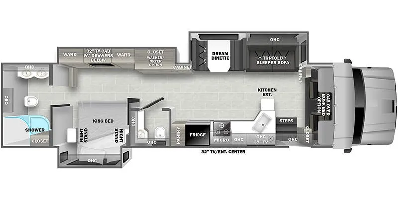 Dynamax Corp DynaQuest XL 37RB floor plan