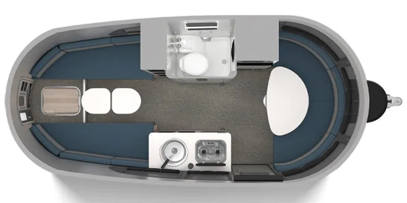 2025 Airstream Basecamp Basecamp 20X floor plan