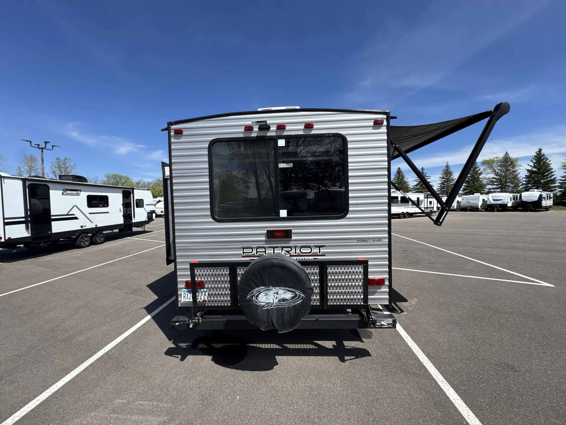 2022 Forest River Cherokee Grey Wolf 23MK — backside