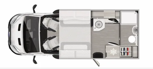 Auto-Trail F-Line F60 floor plan