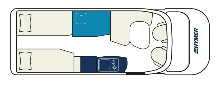 Hymer ML-T Xperience 580 floor plan