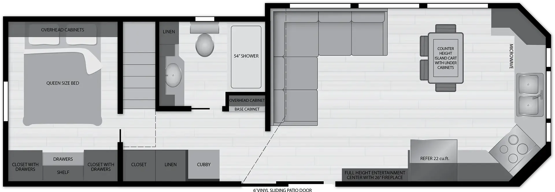 Kropf Island 6265KR floor plan