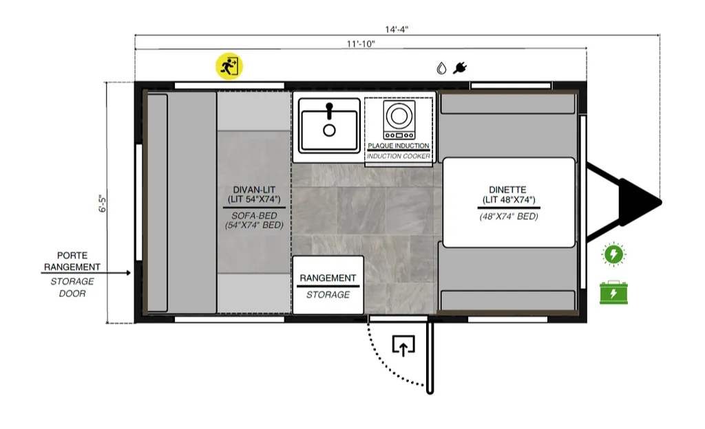 ProLite eMini BASE floor plan