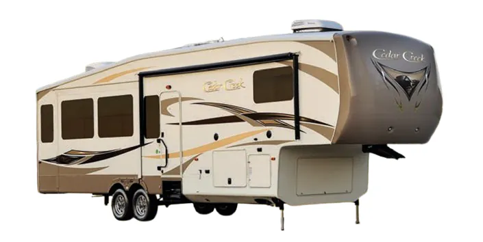Forest River Cedar Creek Hathaway Edition 34RL exterior