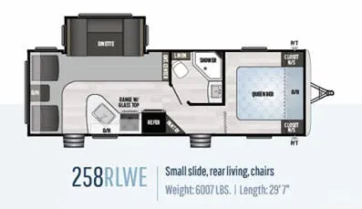 Keystone Springdale 258RLWE exterior
