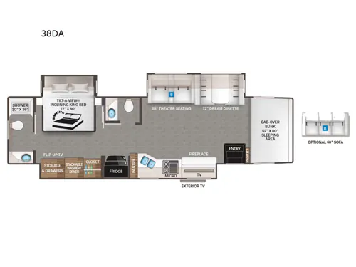 2025 Thor Motor Coach Inception 38DA - Photo 3