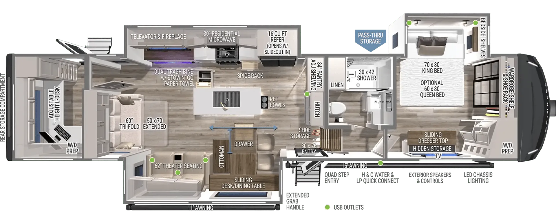 2025 Brinkley Model Z 3515 - Floor plan