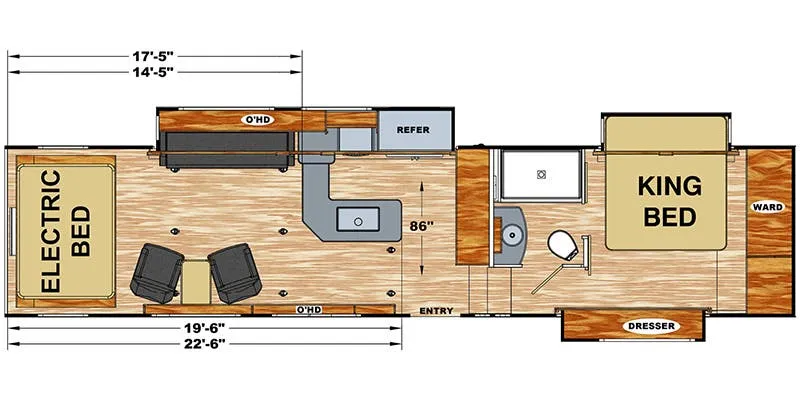 Eclipse Attitude 35 GSG floor plan