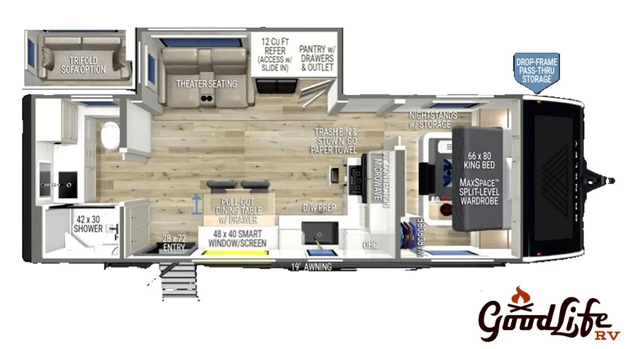 2025 Brinkley Model I 265 - Floor plan