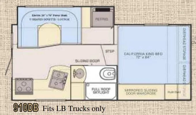 2018 Adventurer Adventurer 910DB - Floor plan