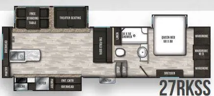 Shasta Phoenix 27RKSS floor plan