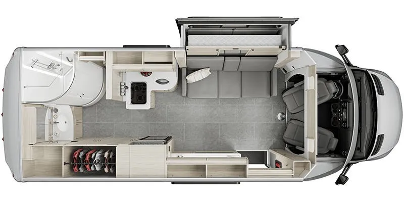 Leisure Travel Unity U24MB floor plan