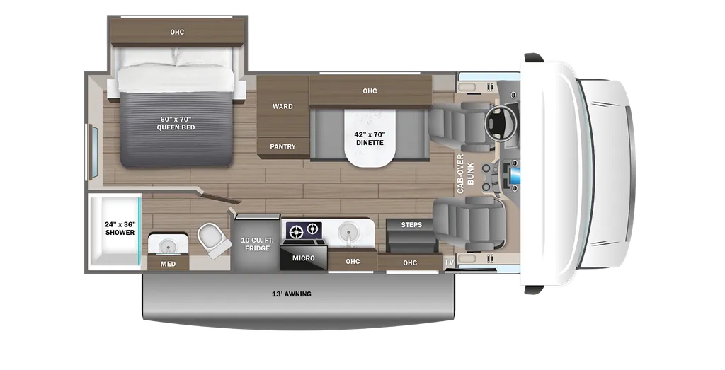 2026 Jayco Redhawk SE 22C floor plan