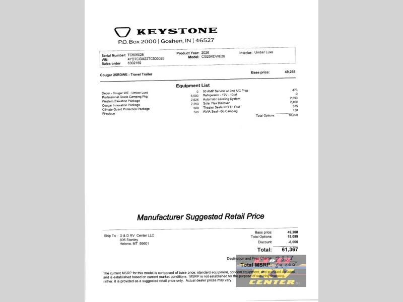 2026 Keystone Cougar Western Elevation 25RDWE - Photo 4