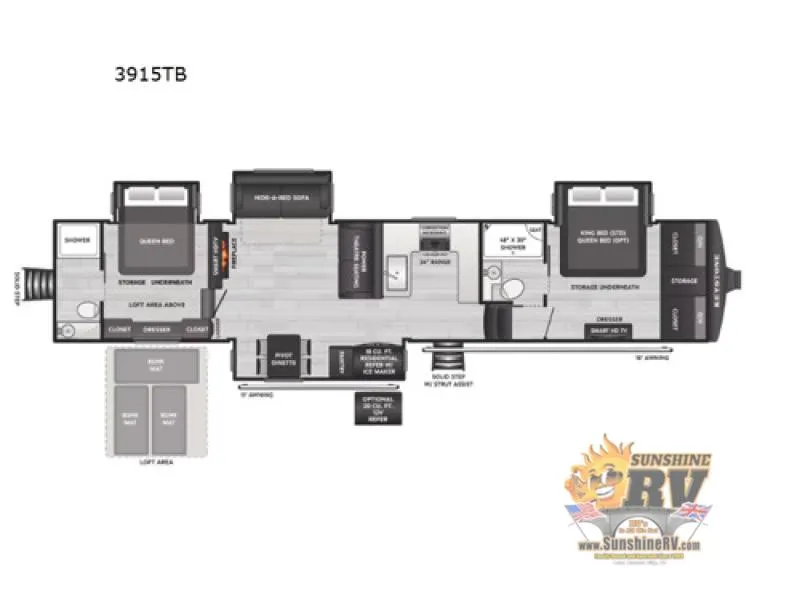 2026 Keystone Montana 3915TB - Photo 3