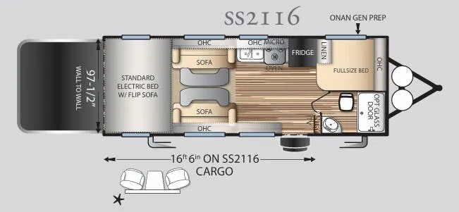 Forest River Stealth SS2116 exterior