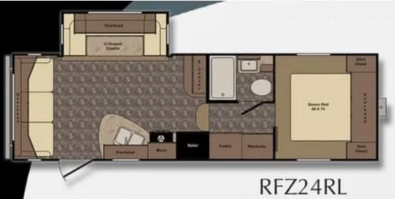 CrossRoads Rezerve RFZ24RL floor plan