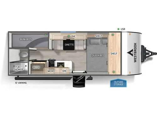 2026 Forest River Westbrook 16CC, Photos photo 2