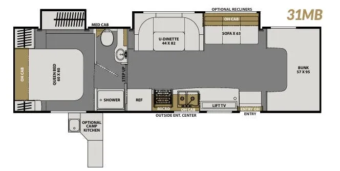 Coachmen Freelander Premier 31MB floor plan