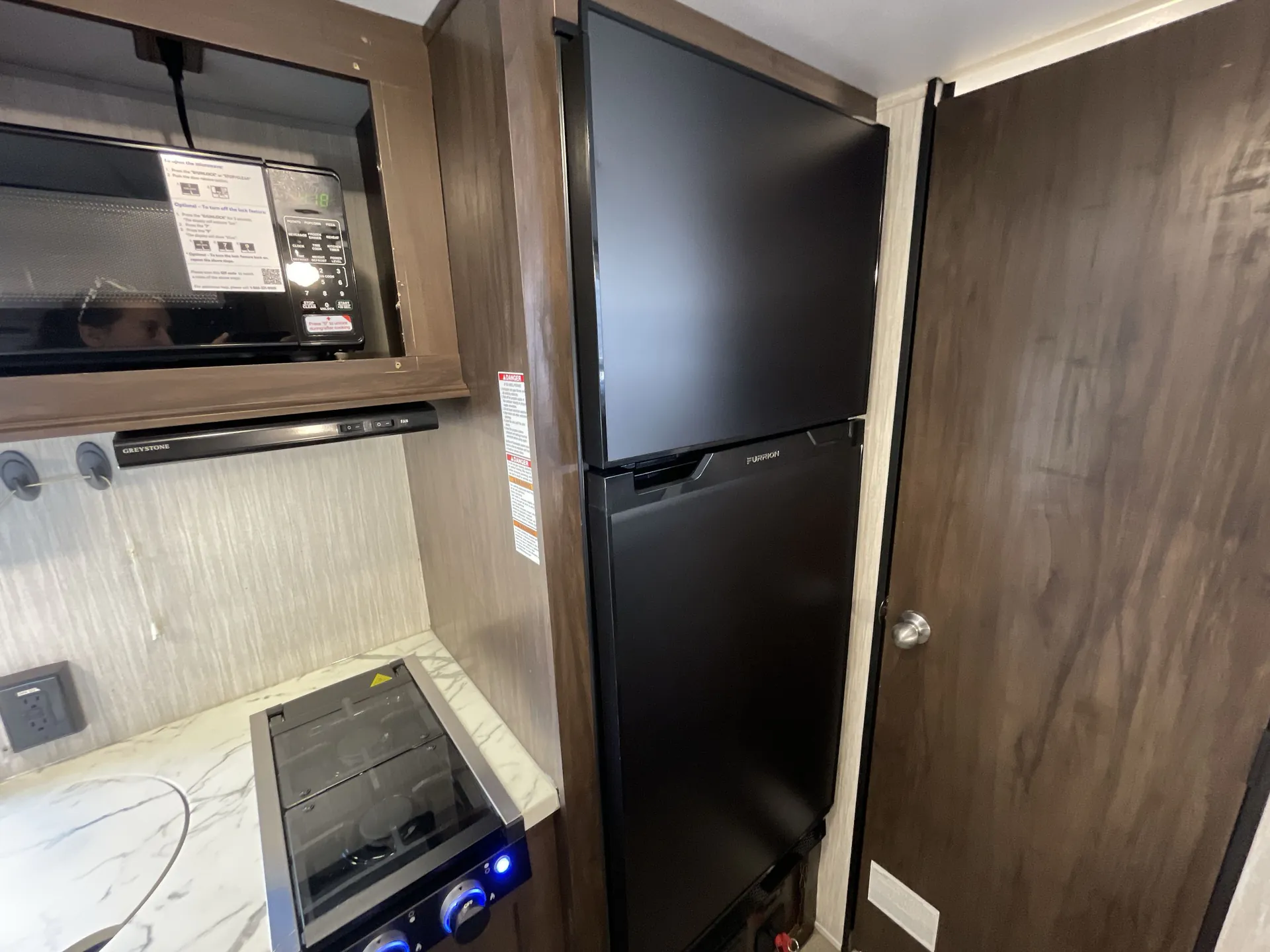 2020 Forest River Cherokee Wolf Pup 16BHS — fridge