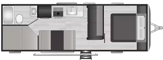 2025 Keystone Springdale 260BH - Floor plan