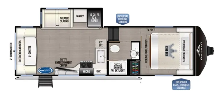 East to West Blackthorn 26RD floor plan