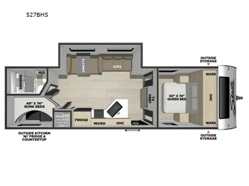2027 Shasta I-5 527BHS, Photos photo 2