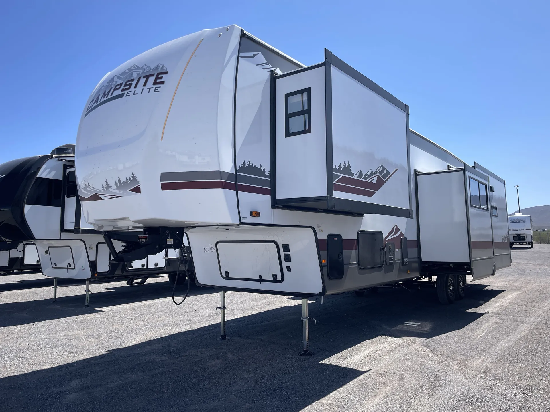 2027 Forest River Campsite Elite 36RF — campside